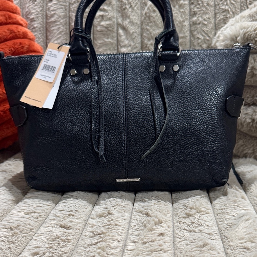 Rebecca Minkoff Black Leather Tote